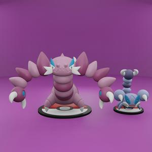 Pokemon No. 451, 452 Skorupi, Drapion