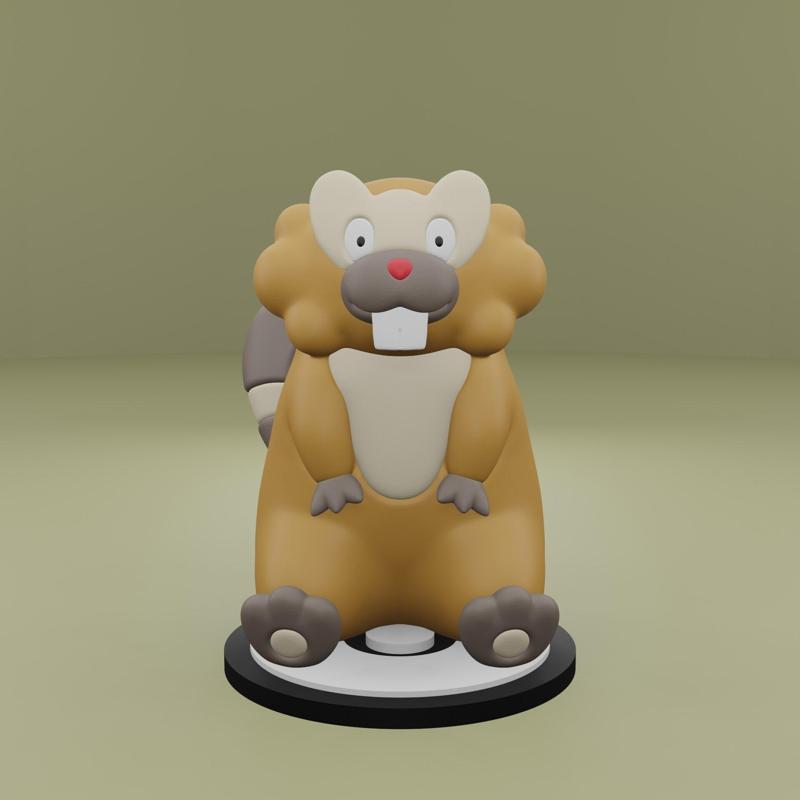 Pokemon No. 400 Bibarel