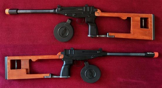 Airsoft VZ.61 Scorpion Conversion kit parts