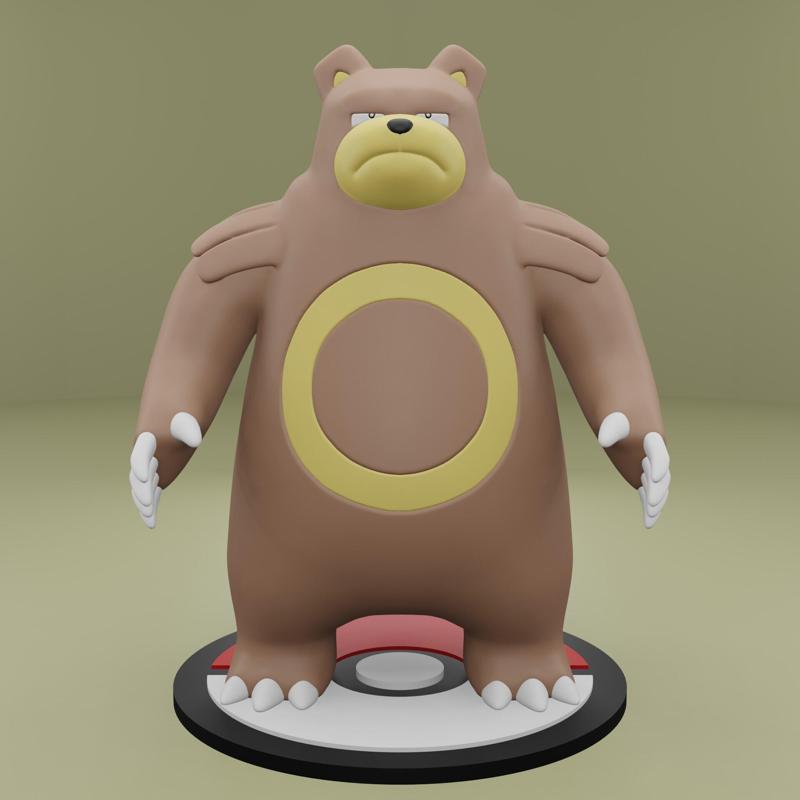 Pokemon No. 217 Ursaring