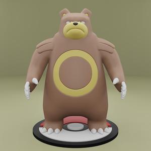Pokemon No. 217 Ursaring