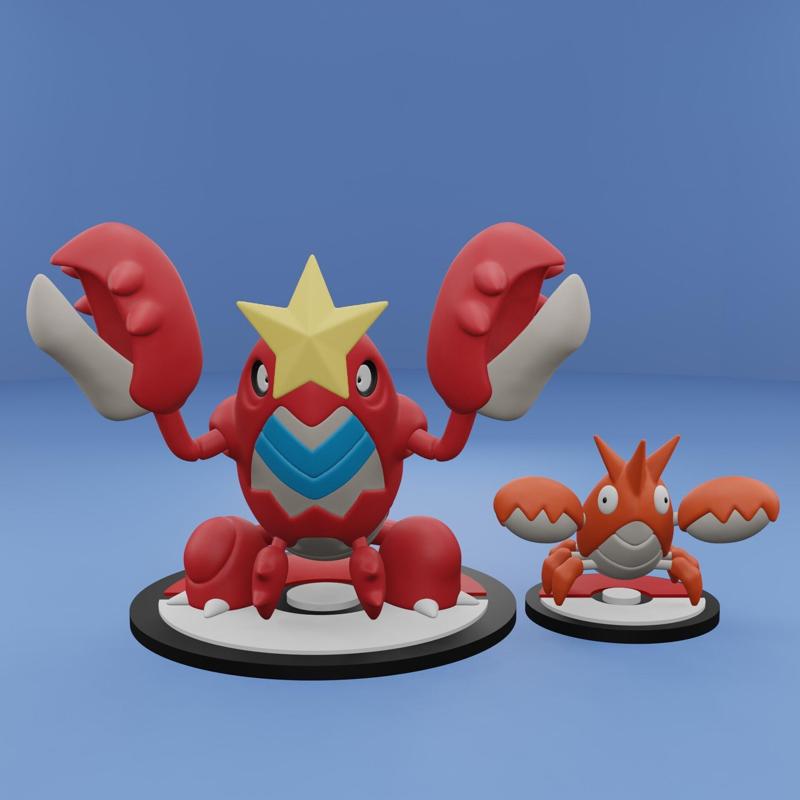 Pokemon No. 341, 342 Corphish, Crawdaunt