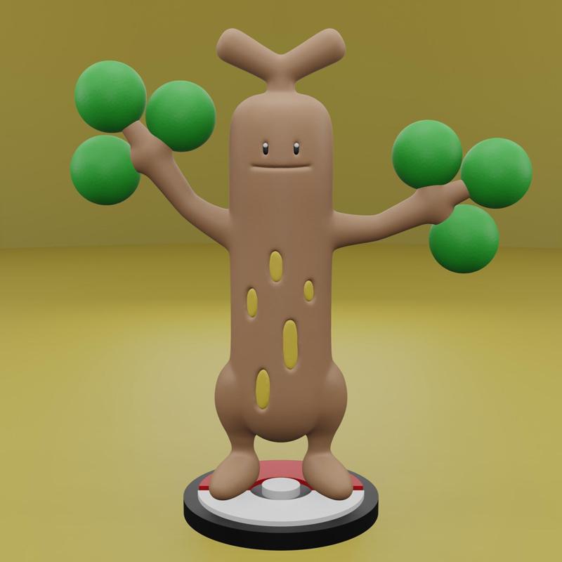 Pokemon No. 185 Sudowoodo