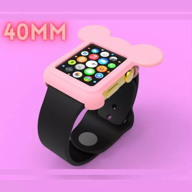 Mickey Mouse Apple Watch Ears Case Cover 40mm 3D model