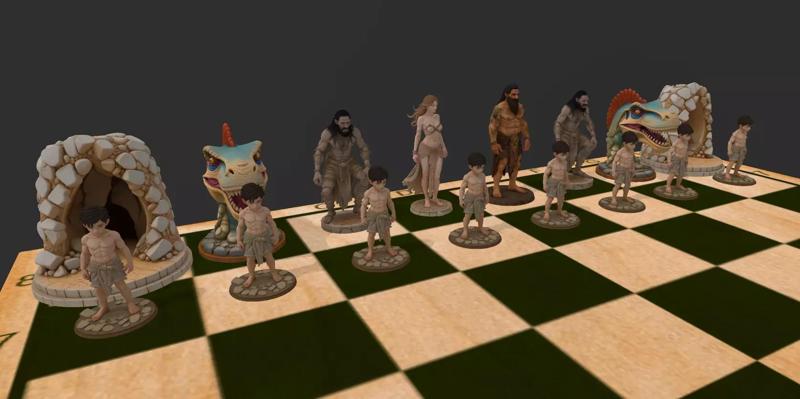 AJEDREZ EDAD DE PIEDRA