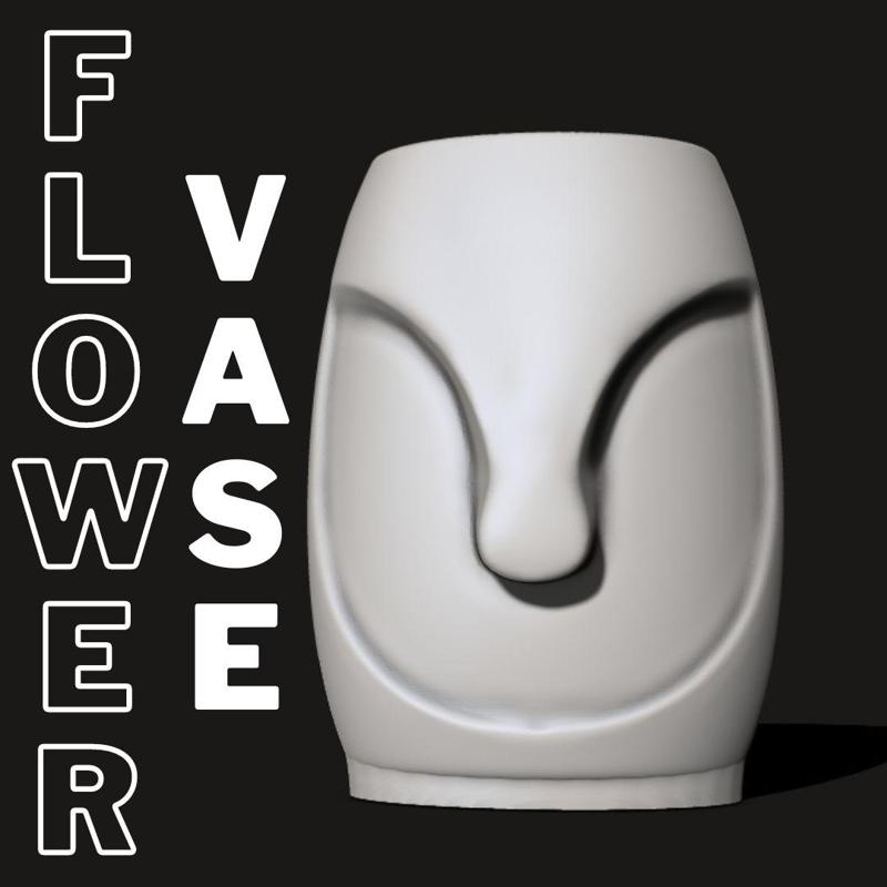 MOAI FLOWER VASE + MINI