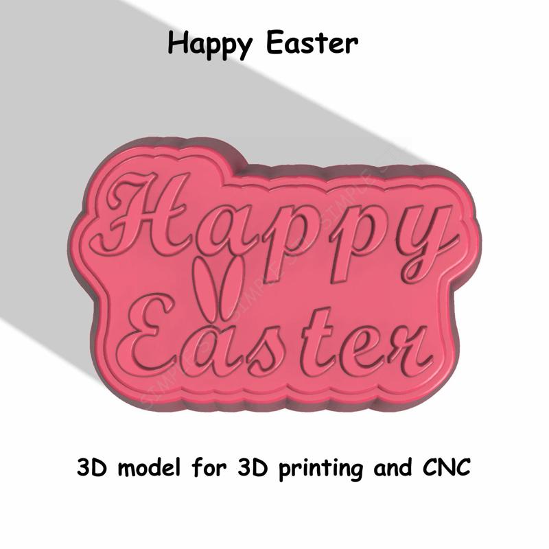 Happy Easter Stl File