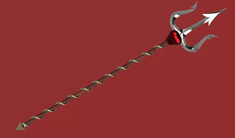 Hazbin Hotel - Charlie Morningstar trident