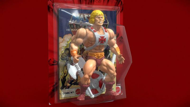 He-Man 1982 printable figure