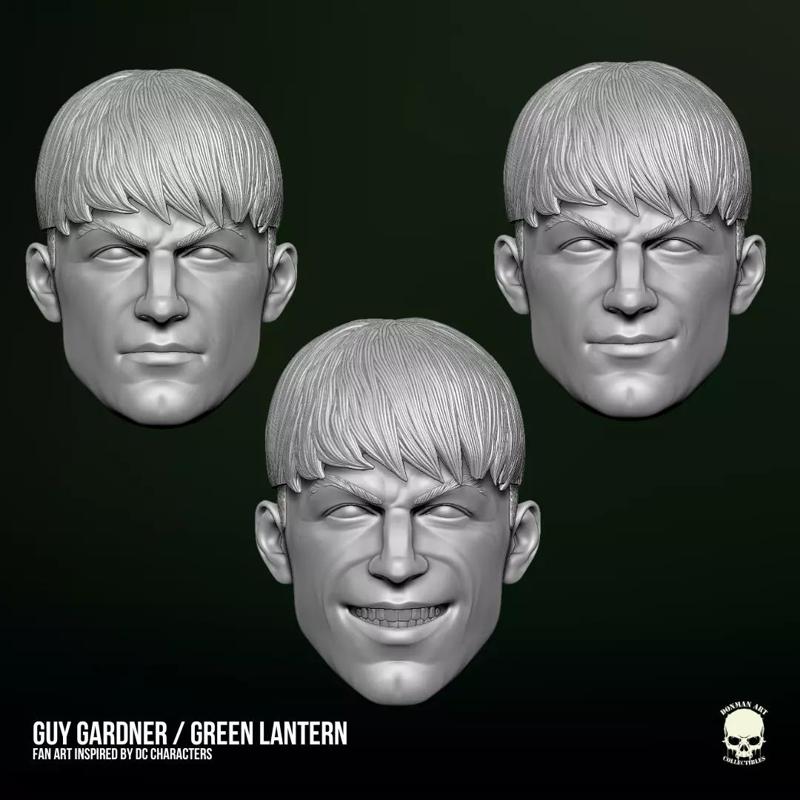 Guy Gardner DC Fan art 3D printable files for action figures