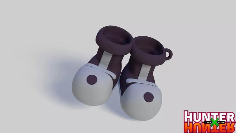 3D Killua Shoes Medal - hunter x hunter