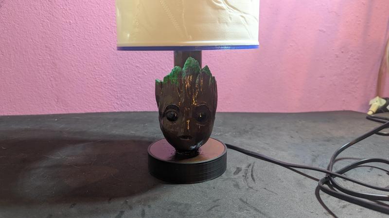 Groot Lamp Lithophany