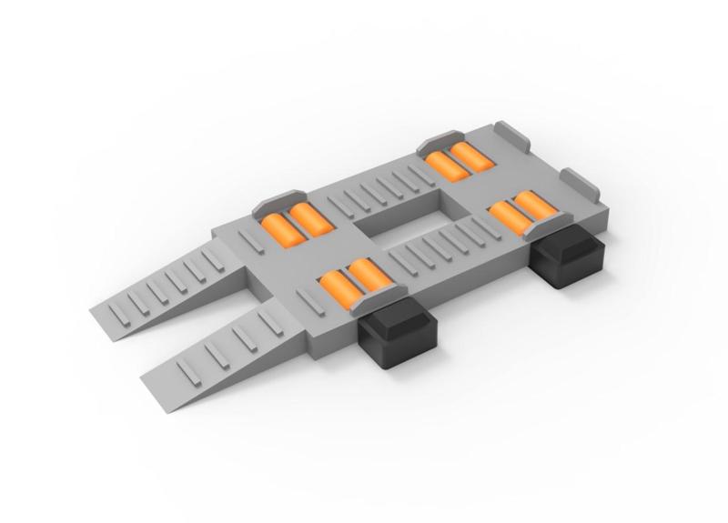 DYNAMOMETER TEST BENCH - DIORAMA 1/64