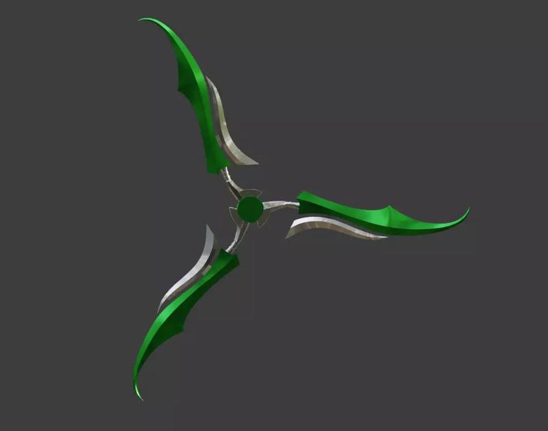 Jade razorang - Glave of Dawn from Mortal Kombat 11