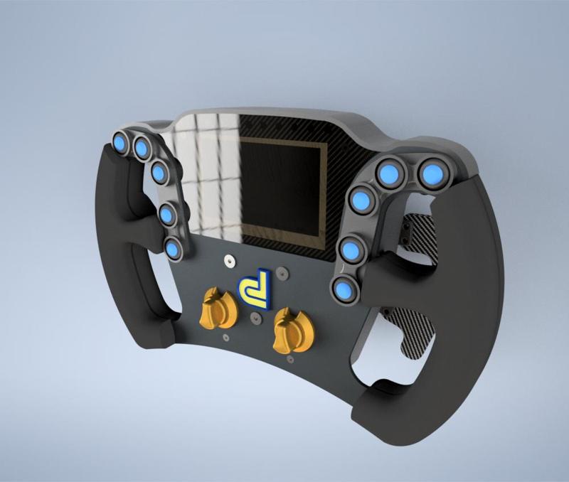 Simracing custom steeringwheel LMP