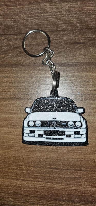 Bmw E-30 Car Keychain