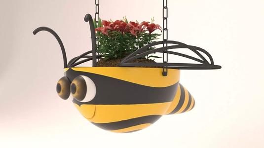 hanging basket flowerpot children