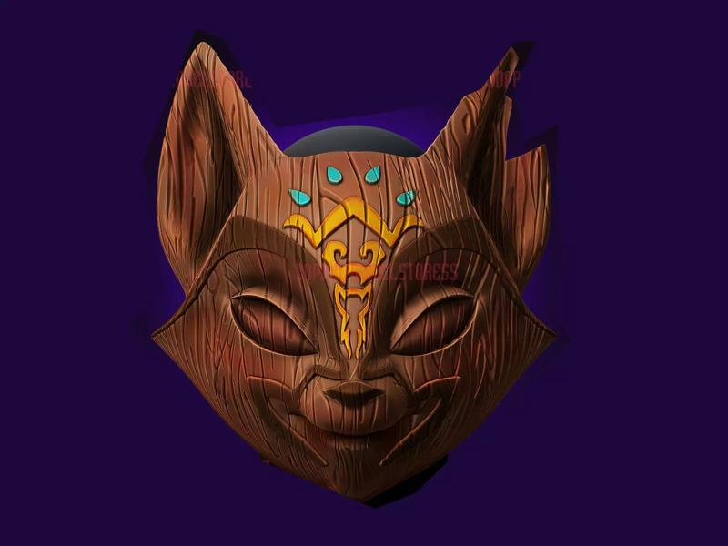 Kena Bridge of Spirits Taro Mask Bug Cosplay