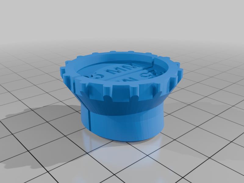 Straight walled 25mm Holder for mrmossevig Expert Painting Handle