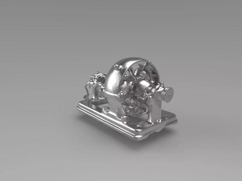 Polished Metal Machine