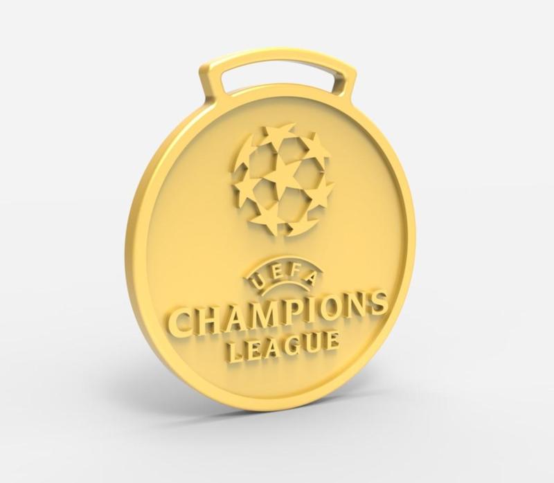 CHAMPIONS LEAGUE WINNERS MEDAL