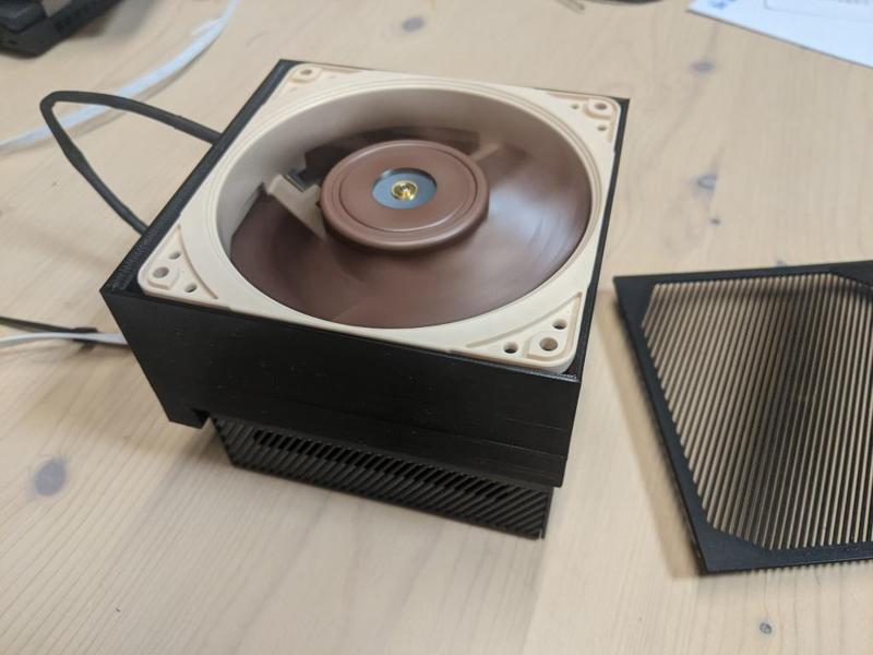 120mm Fan Adapter Case for the Asus PN50