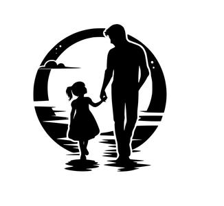 Father and Daughter – A Moment of Warmth
