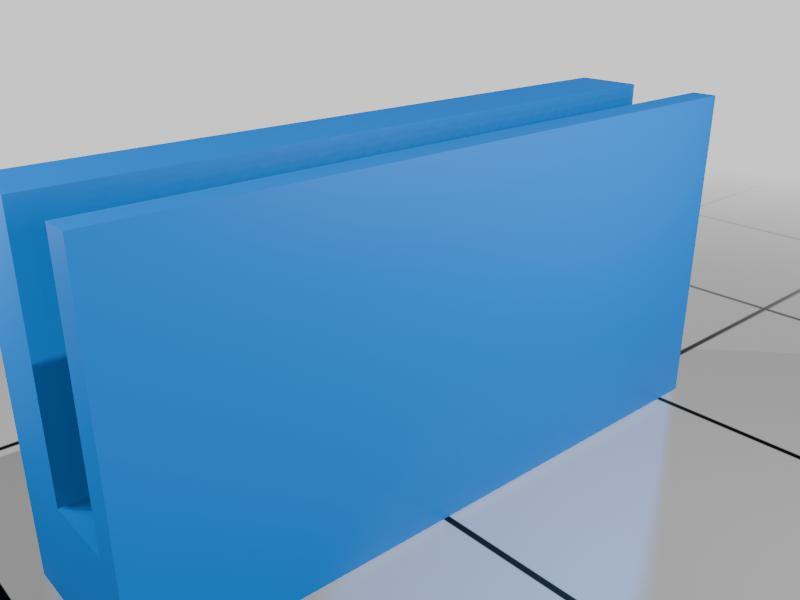 Clip-on rails for building sliding aquarium lids