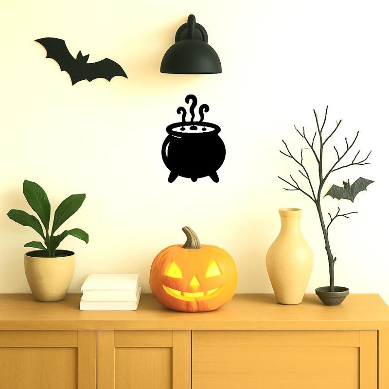 Halloween pot wall decoration