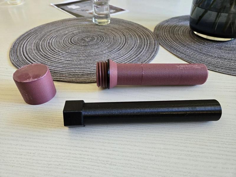 Oil refilling tube with case for Long-Ez