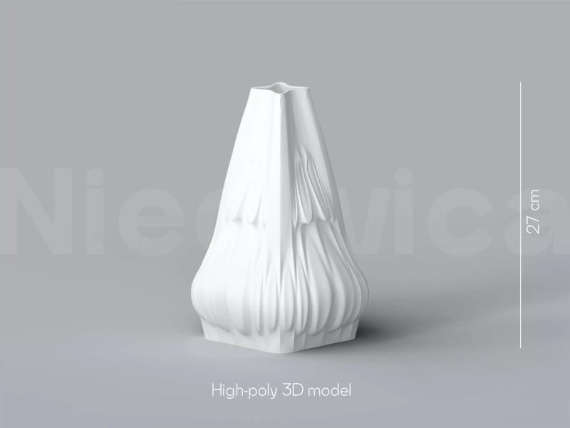NIEDWICA VASE C-4 3D PRINTING VASE 3D MODEL STL FILE