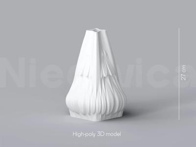 NIEDWICA VASE C-4 3D PRINTING VASE 3D MODEL STL FILE