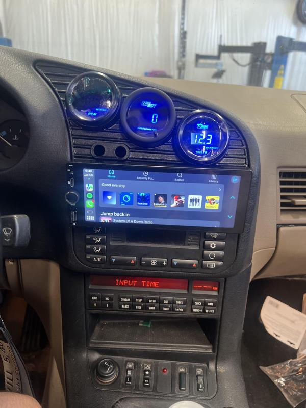 BMW E36 air vent gauge pod 3x52mm