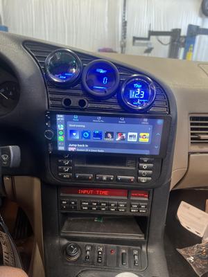 BMW E36 air vent gauge pod 3x52mm