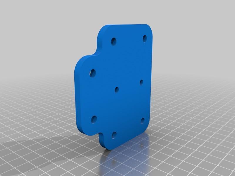 FLSUN i3 x carriage plates