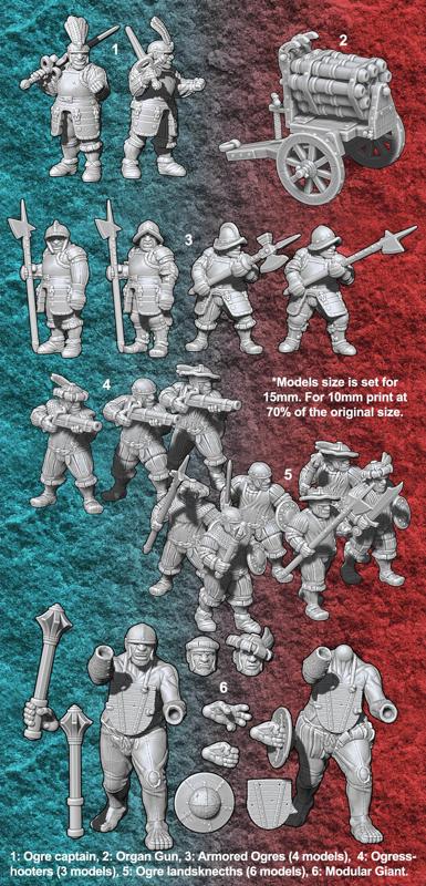 10mm and 15mm Imperial Support- Army Bundle