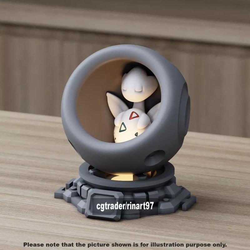 Togetic in healing machine pods from pokemon