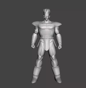 Tora 3D Model dragon ball z figure