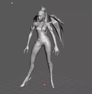 KDA All out Kaisa 3D Model