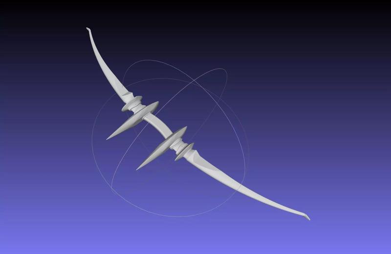 Sword Art Online Sinon Alfheim Bow Printable Assembly