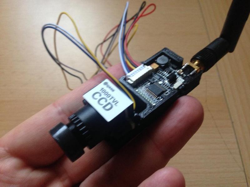 Eachine 1000TVL camera and ET200 FPV Backpack