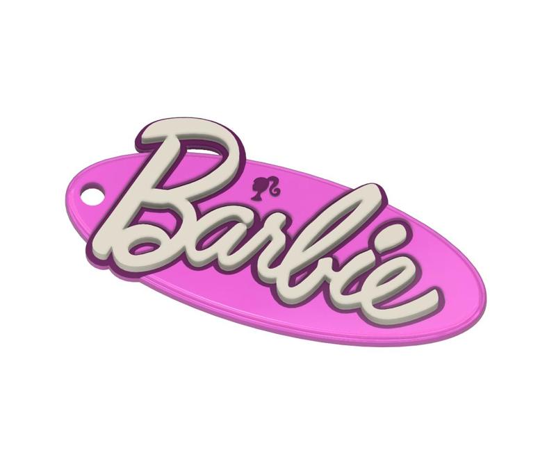 Barbie Keychain