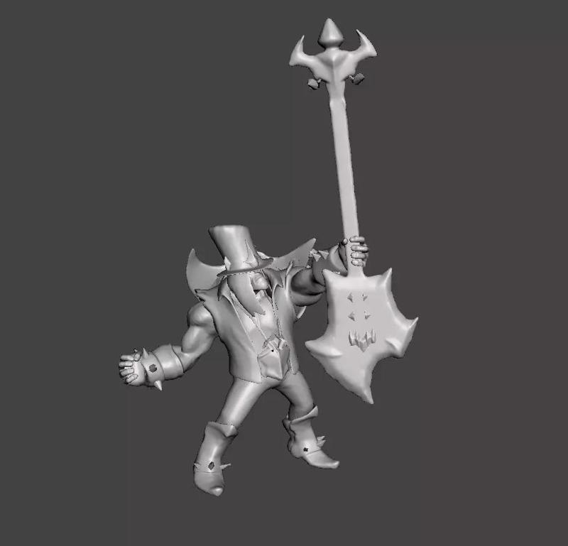 Pentakill Yorick 3D Model
