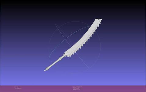 NIER Kaine Sword Printable Assembly