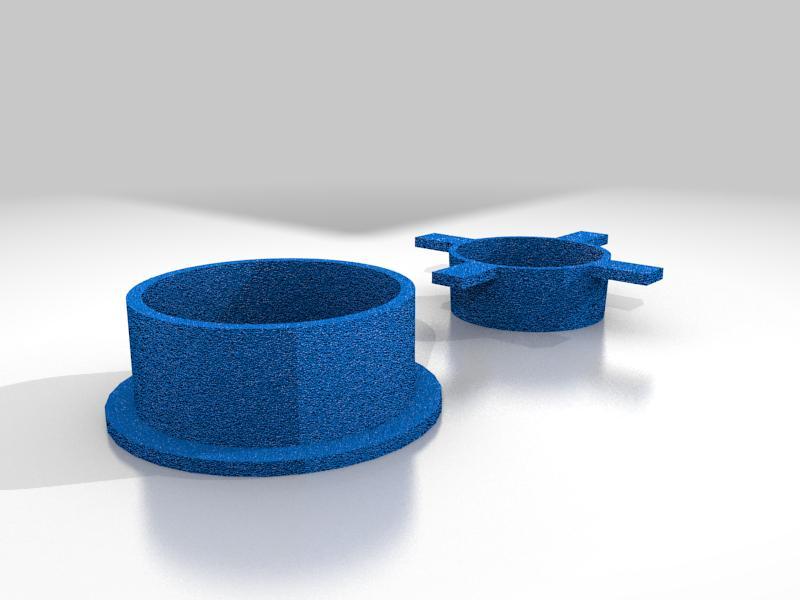 Bowl 6cm - Counter molds for silicone molds