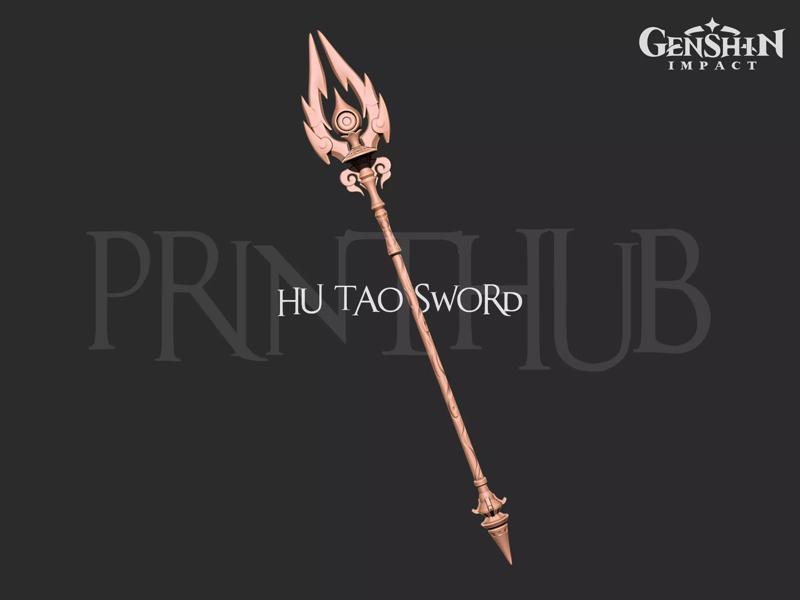 Genshin Impact Hu Tao Weapon Staff