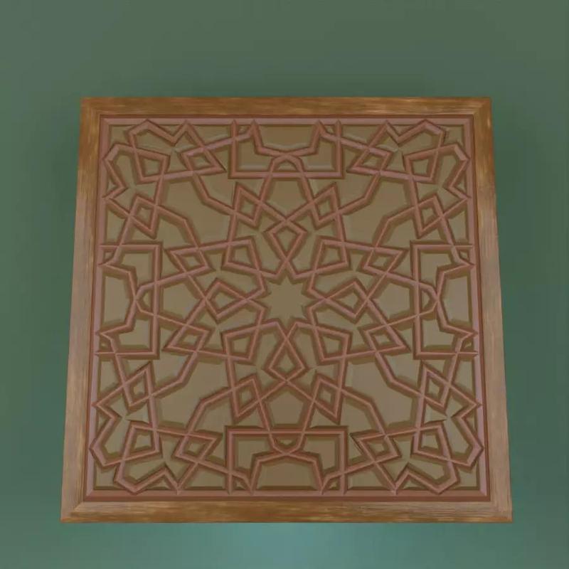 Al Rifai Mosque Geometric Motif panel