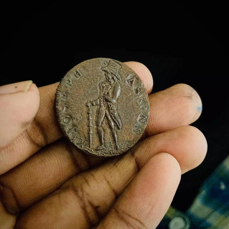 Joseph Askins 1796 British Token Replica Prop