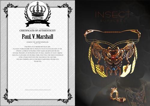 Insect : bumblebee : [ necklace ]