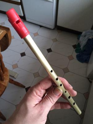 "Brass Qwistle" - Penny Whistle